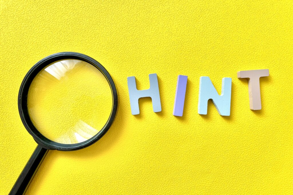 ヒントのイメージ