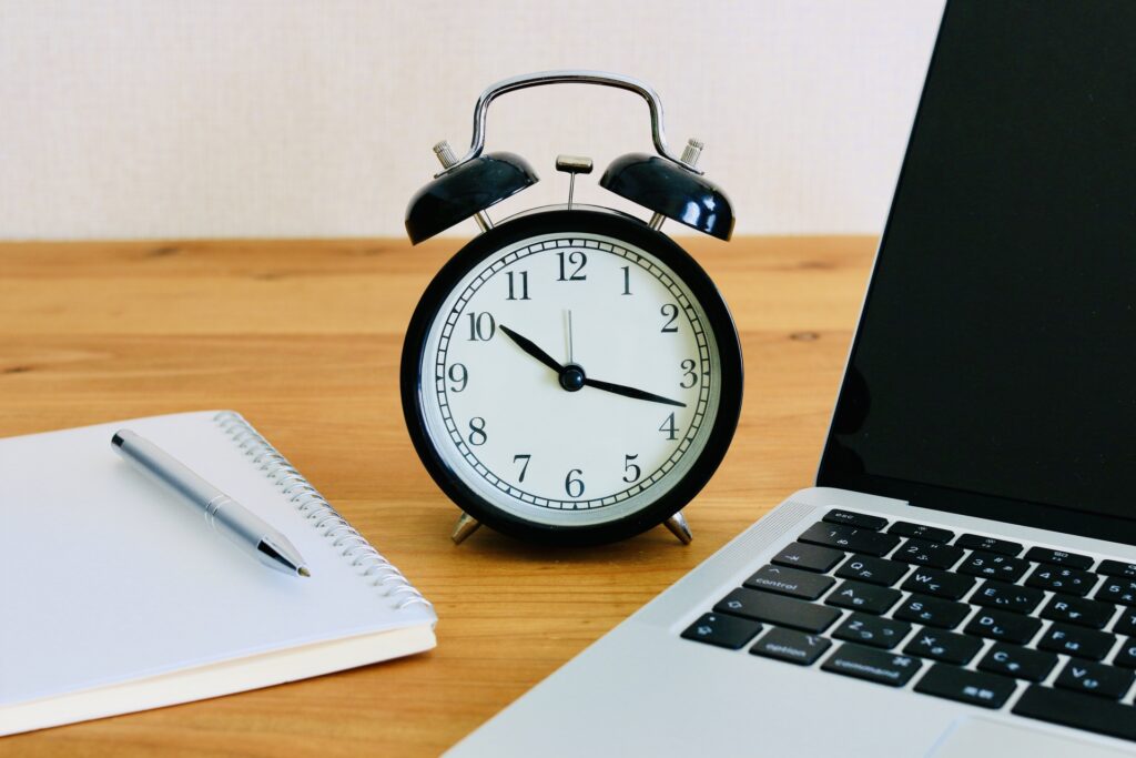 1日の仕事の流れイメージ