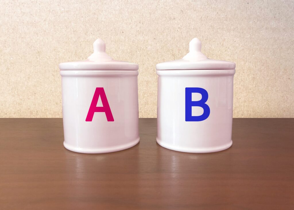 比較のイメージ