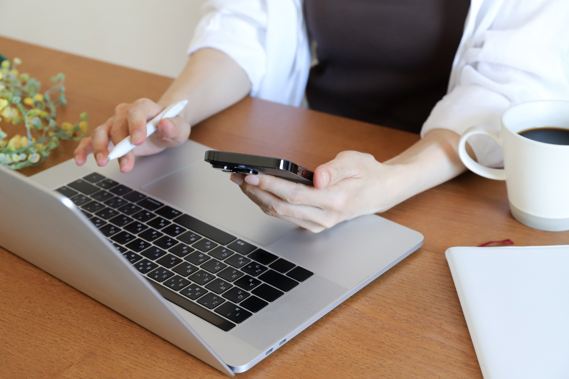 動作確認をするイメージ